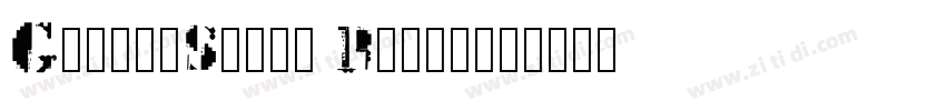 GlitchSerif Regular字体转换